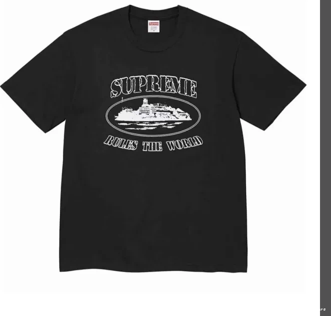 Island S L TEE Printed RULE Sleeve TEE M Black FW23 Devil's CORTEIZ WORLD THE Short XL 0504